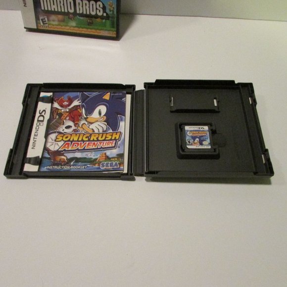 lot of 2 Nintendo DS Super Mario Bros and Sonic Rush video game manual c… - Picture 6 of 8